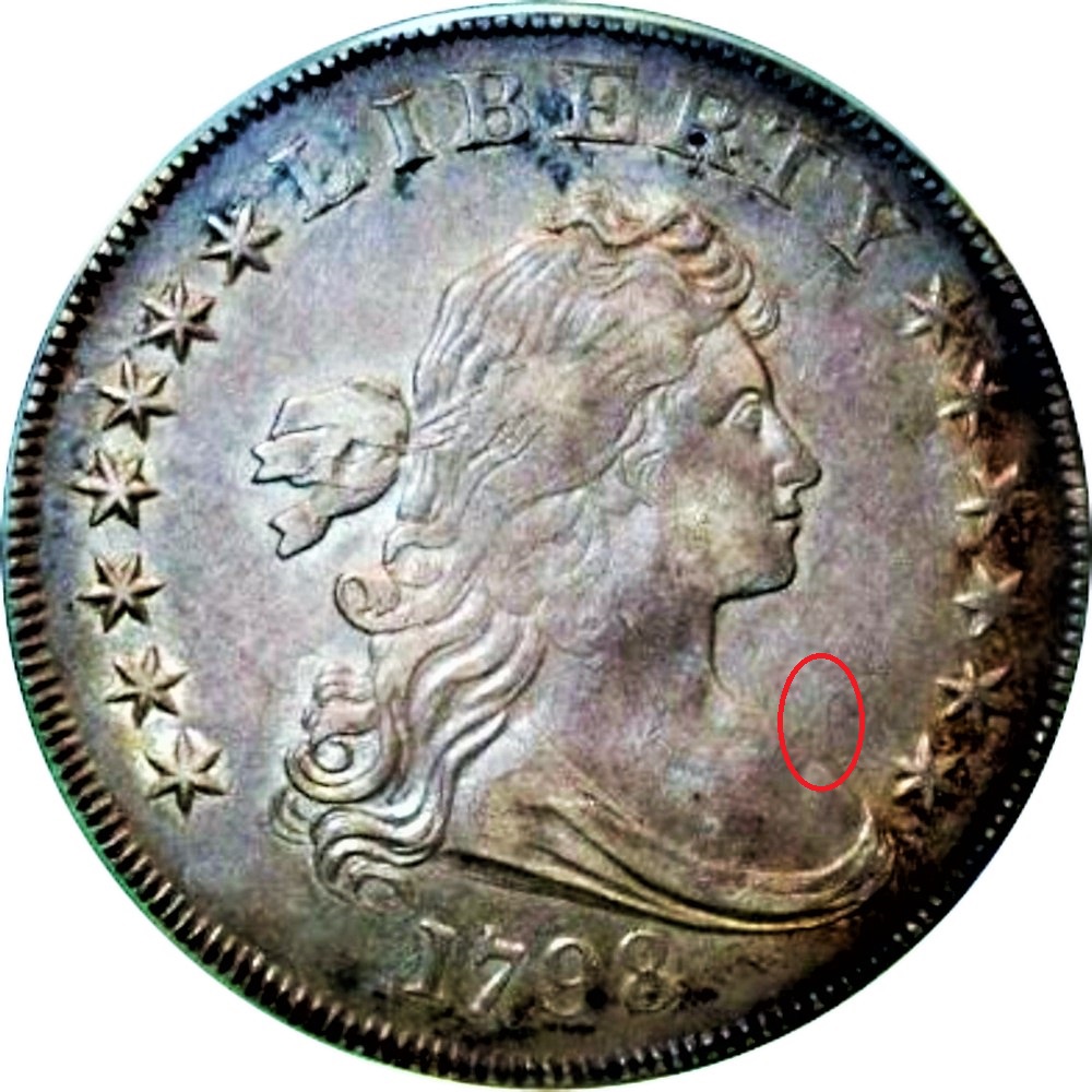 1798-$1-Draped-Bust-Dollar-BB-111,-B-11,-R-3